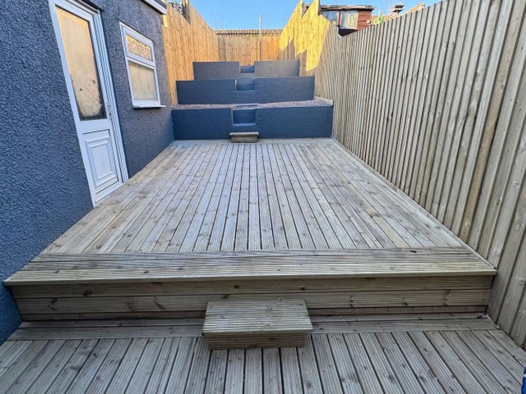 Rear garden