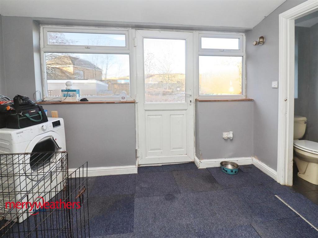 Rear porch