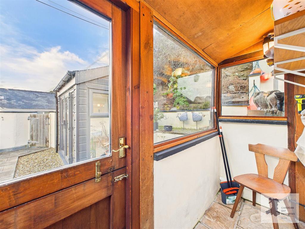 Rear porch