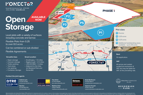 Land to rent, Kellingley Rd Knottingley WF11 8DS