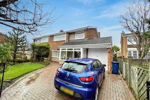3 bedroom semi-detached house for sale, Mitford Road, Mortimer, South Shields, Tyne and Wear, NE34 0EQ