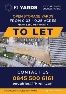 Land to rent, Bygone Times Grove Mill The Green Eccleston Chorley PR7 5TZ