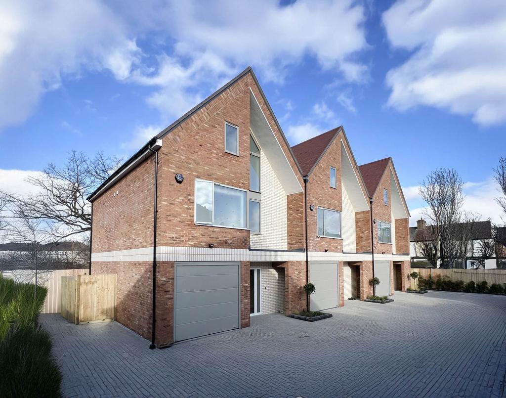 House exterior, off-street parking