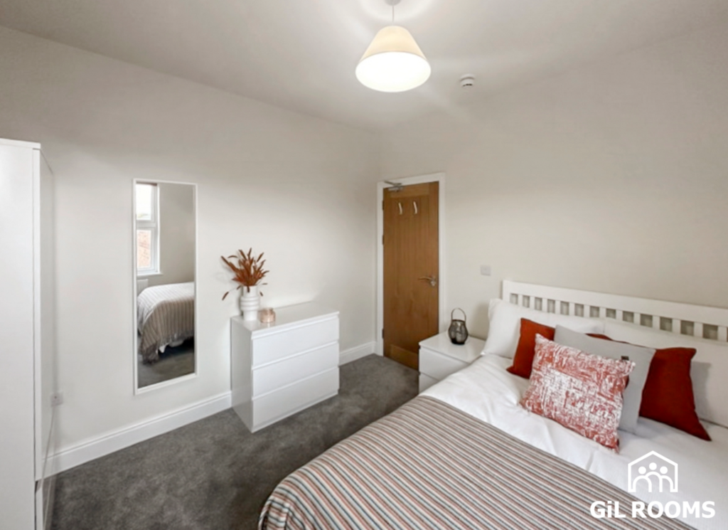 First floor middle, for shared bathroom