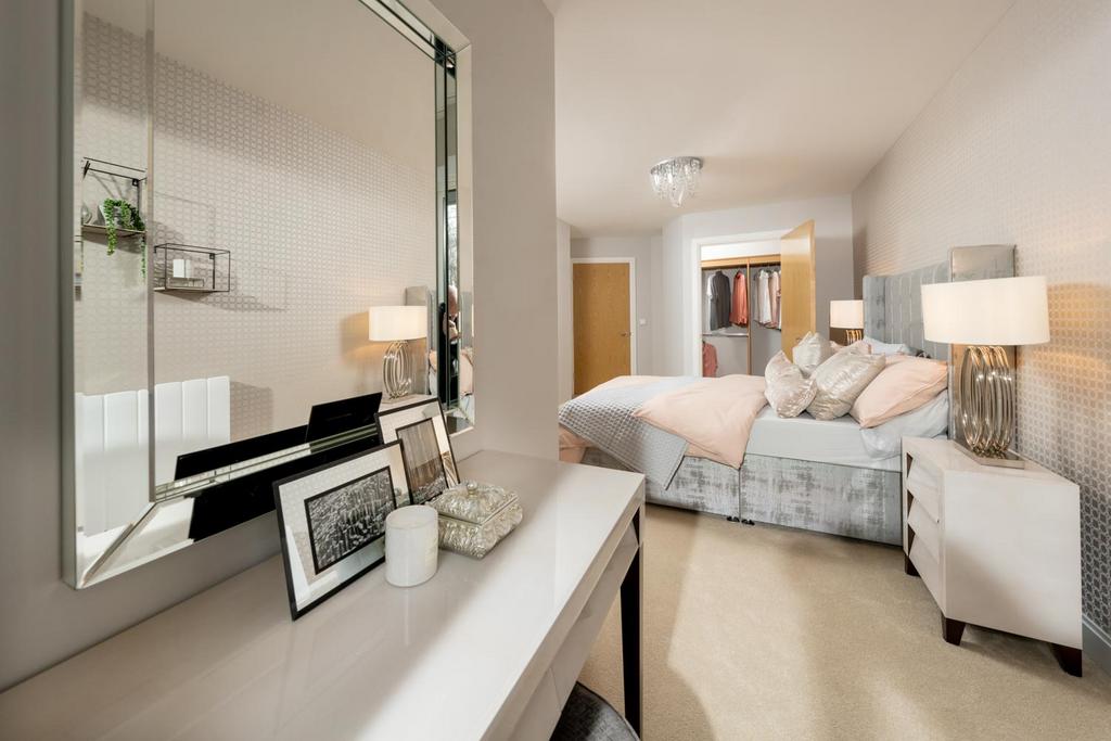 Plas Elyrch Typical Apartment Bedroom