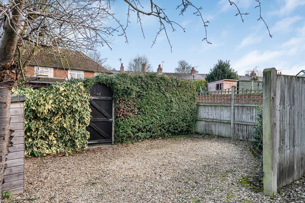 Rear Gravelled Area