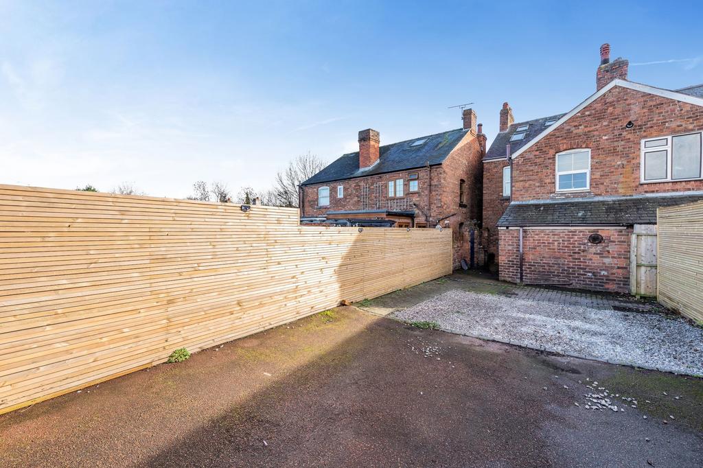Rear garden/parking area