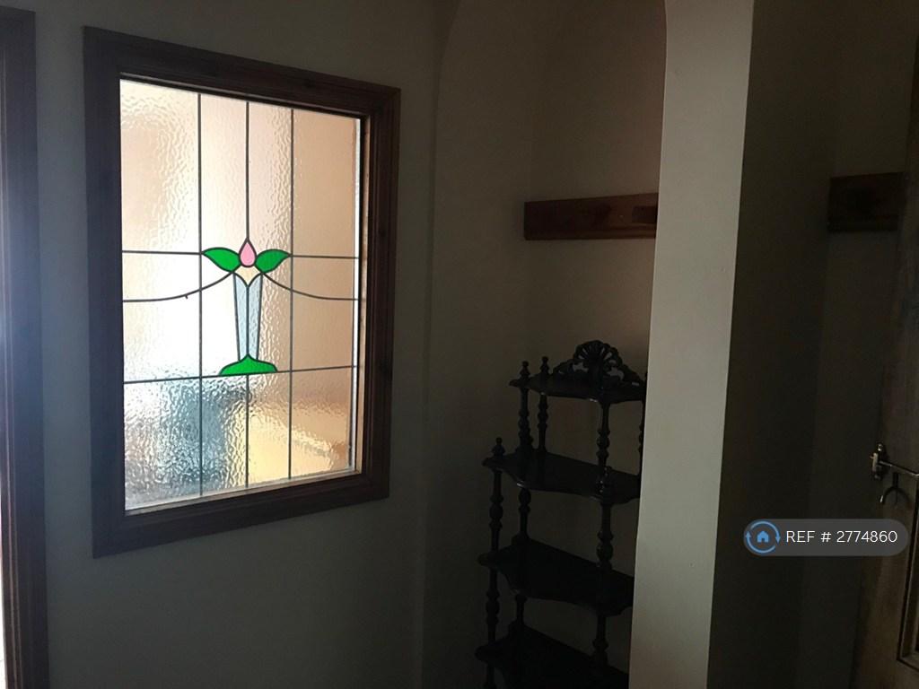Stained-Glass Window Feature