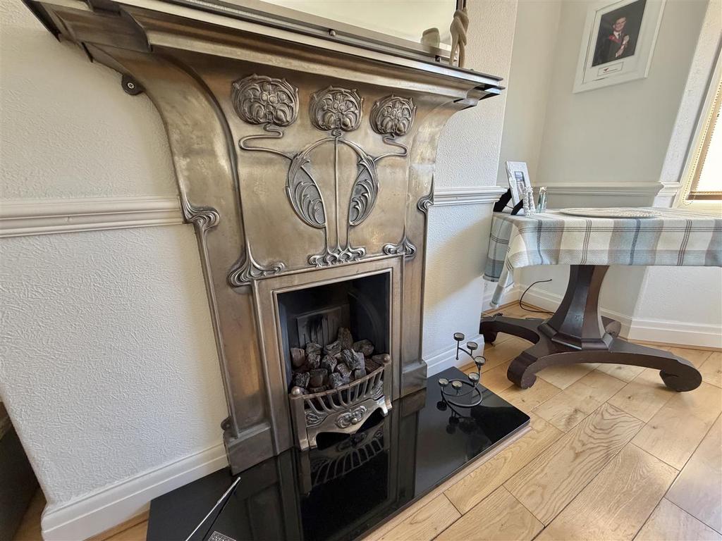 Dining Room - Fireplace Feature