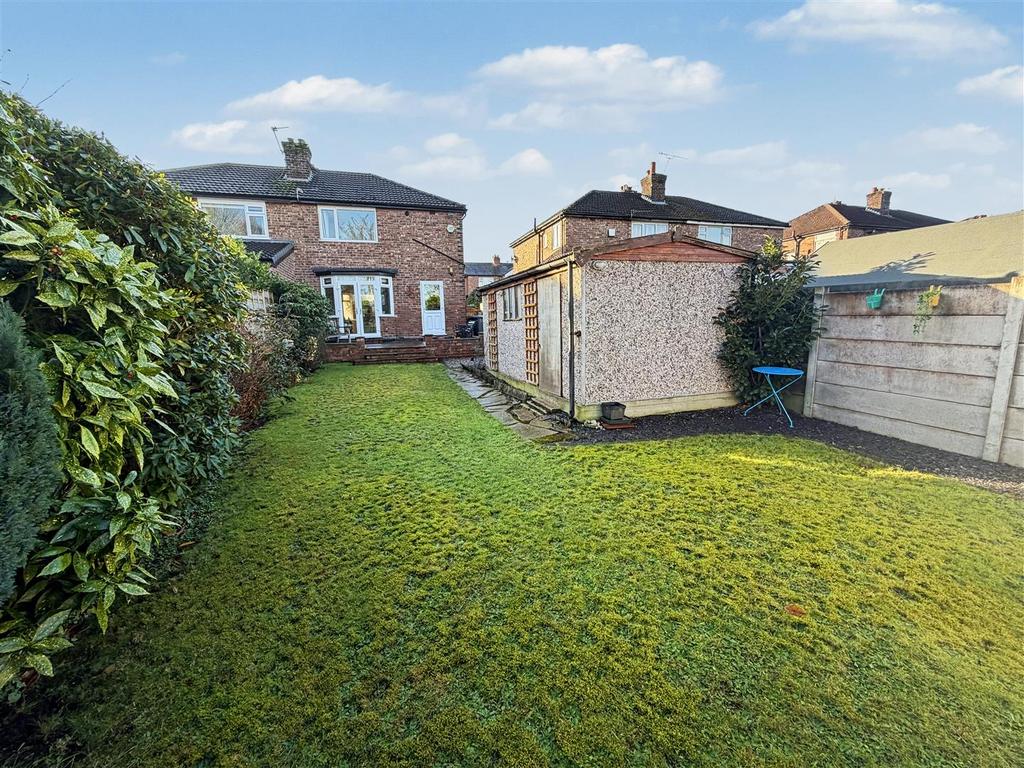 Rear of Property