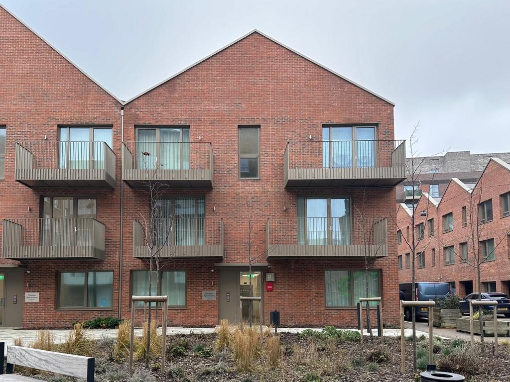 New build one-bedroom apartment with a balcony