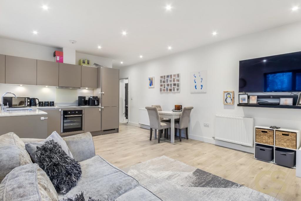 Open-plan living area, open plan living