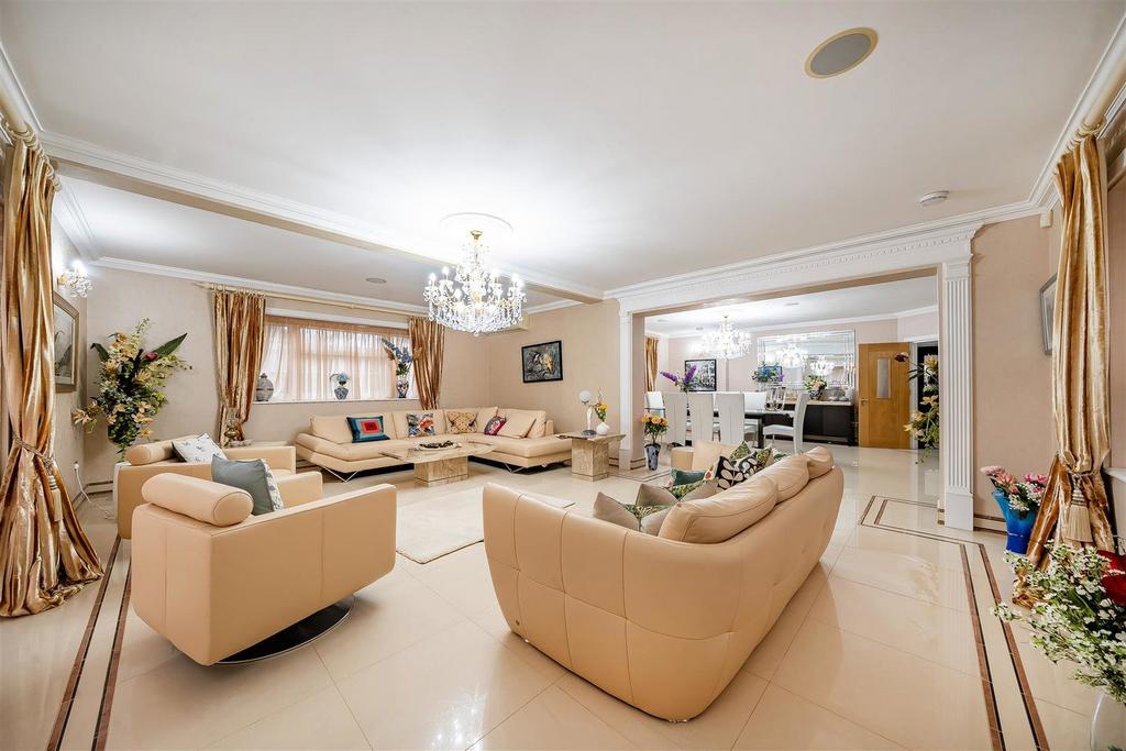 Living room, open plan living