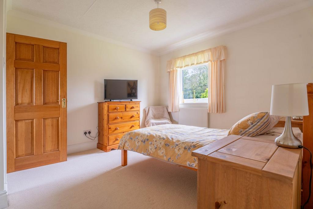 Bedroom with views