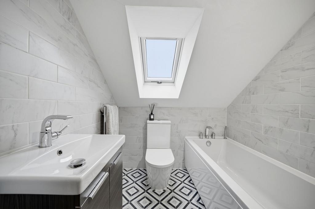 Second floor bathroom