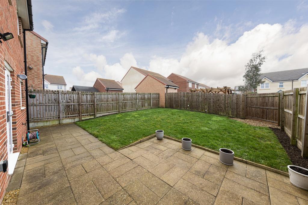 Rear garden