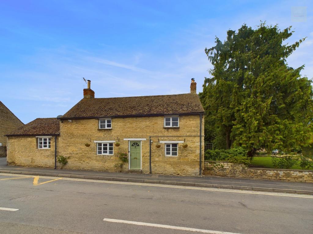 Front of the cottage