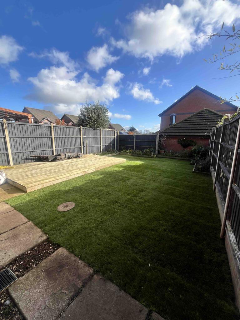 Rear garden