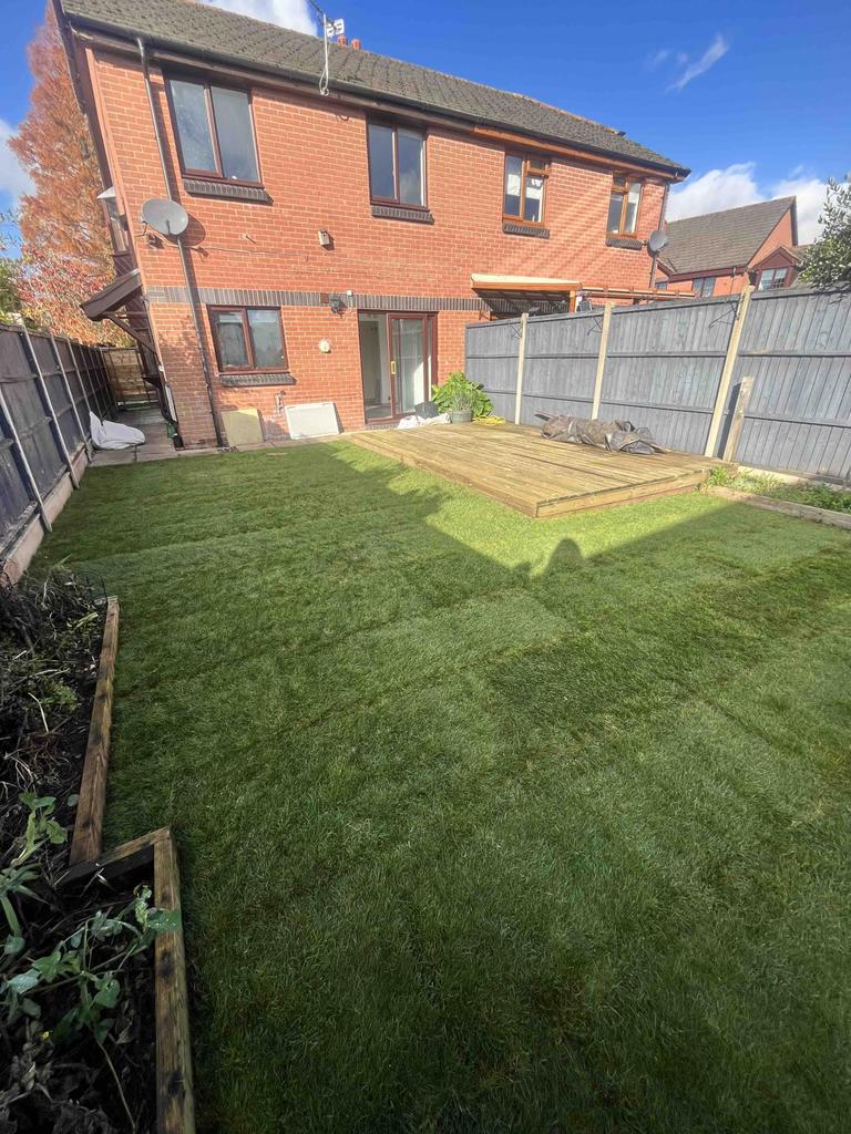 Rear garden