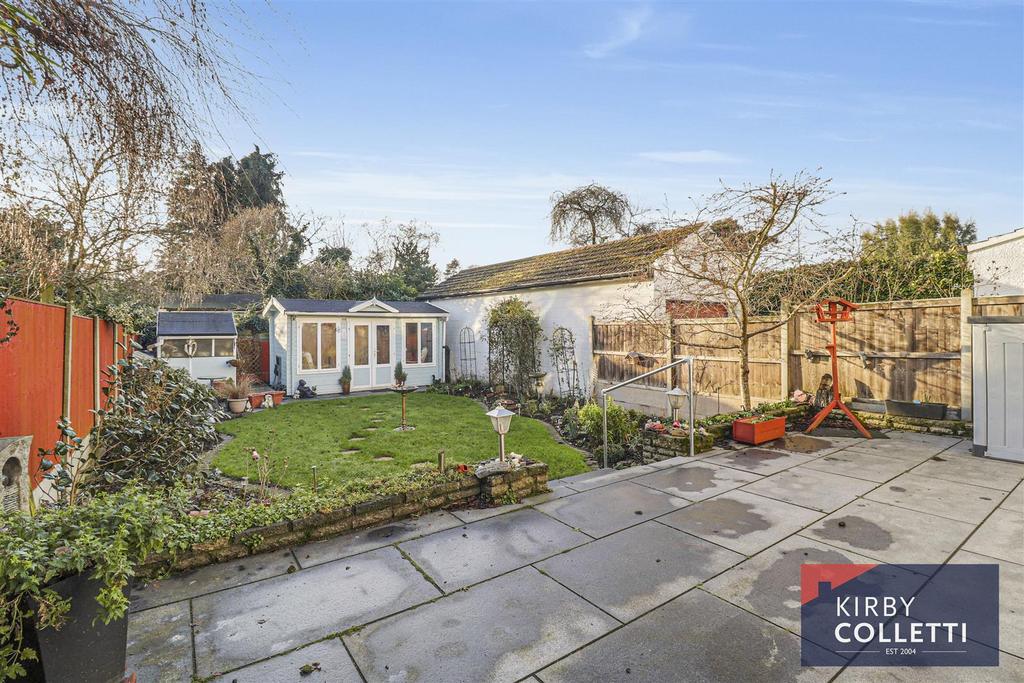 Rear garden