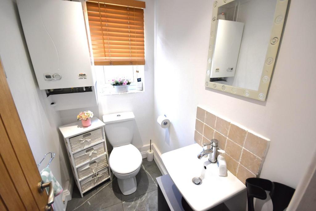 Downstairs wc