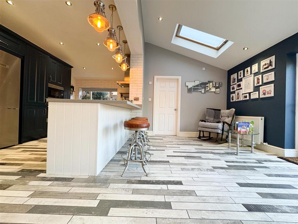 Open plan family room