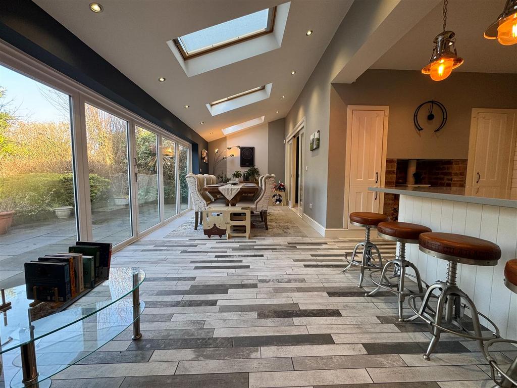 Open plan family room