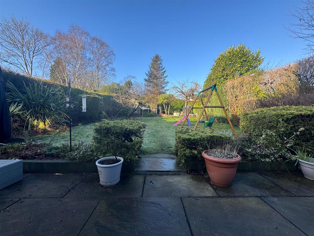Rear garden