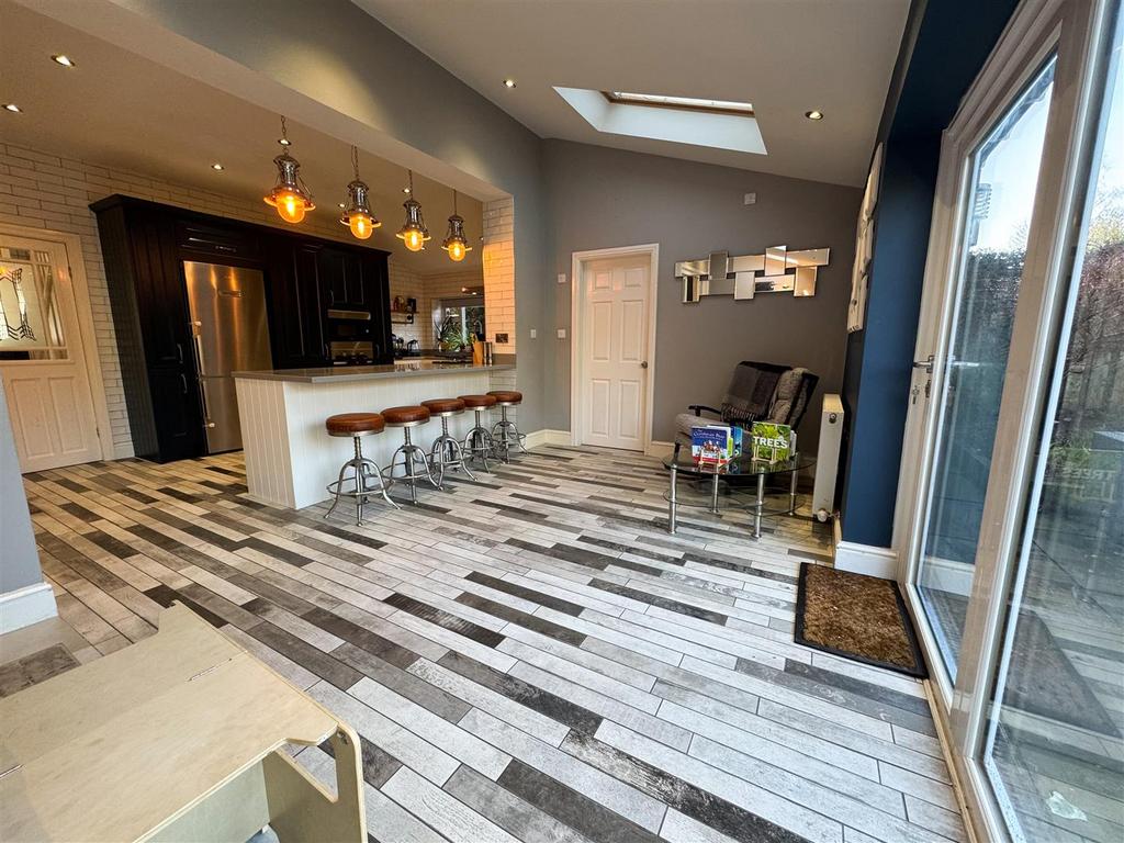 Open plan family room