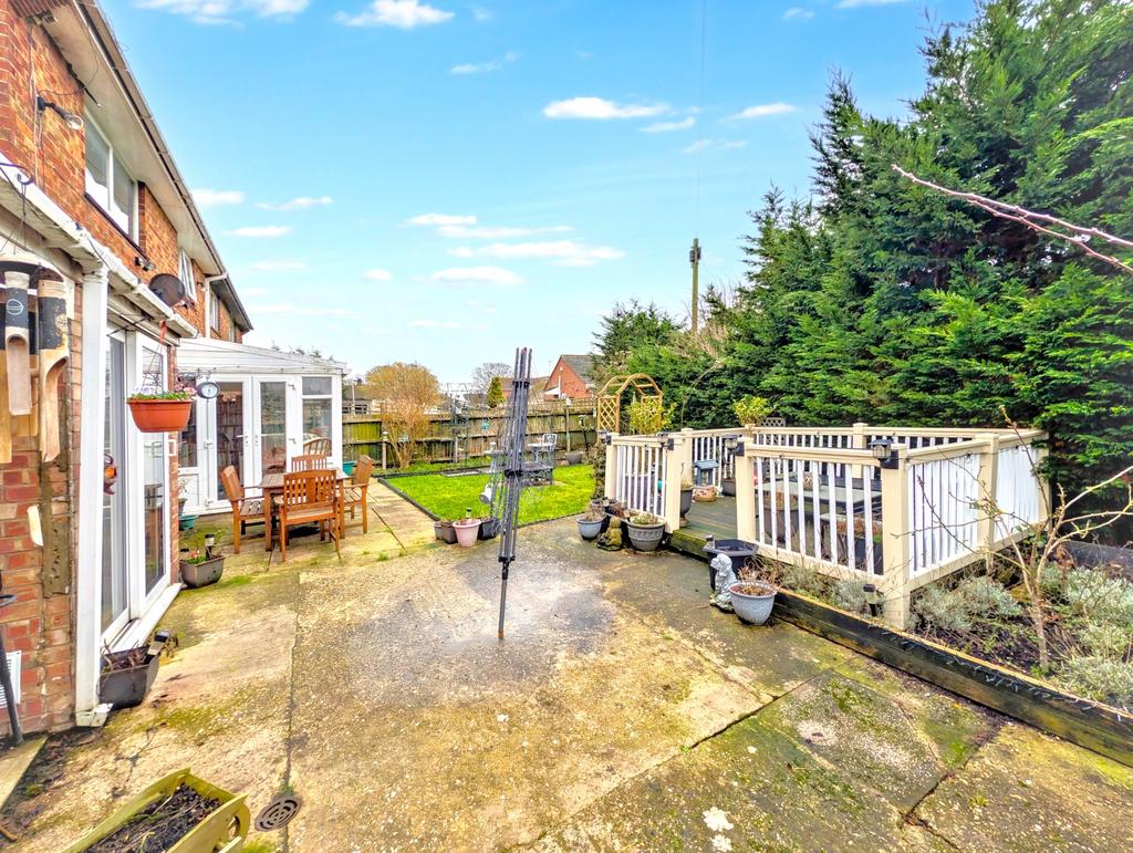 Rear garden