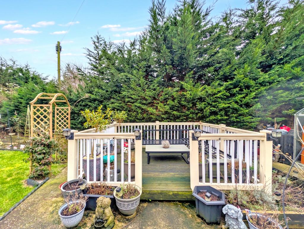 Rear garden