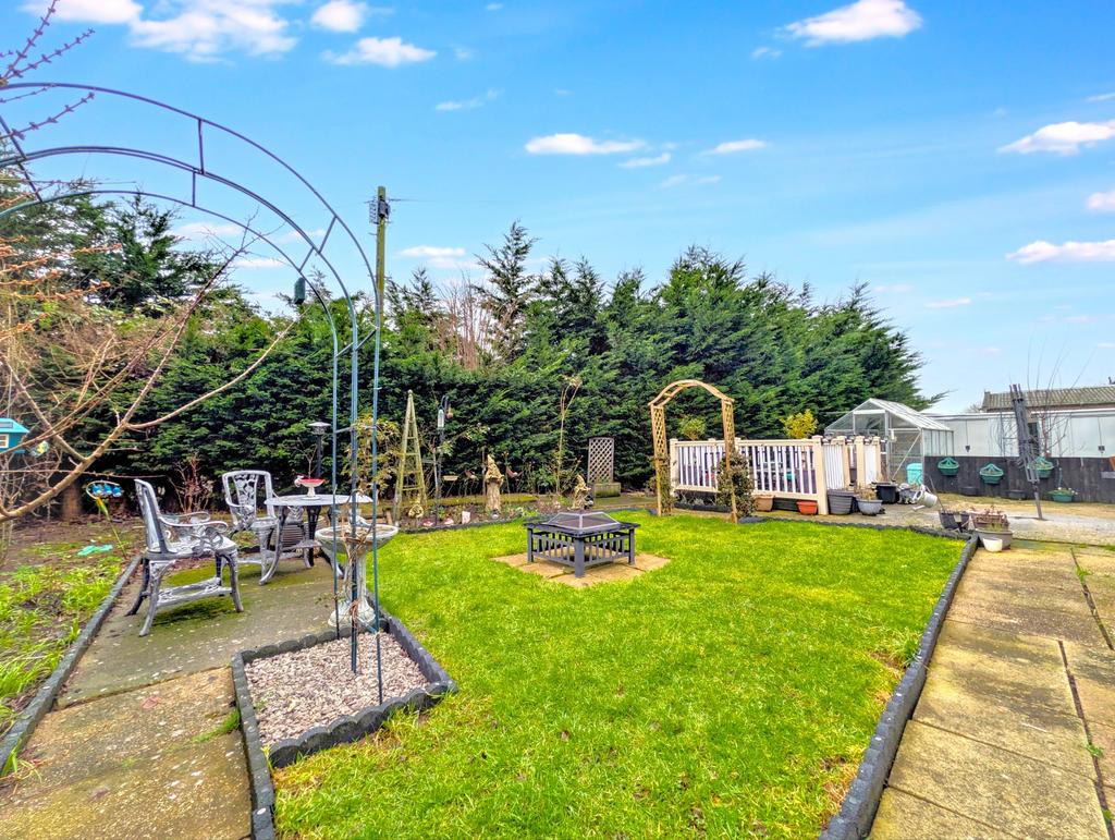 Rear garden