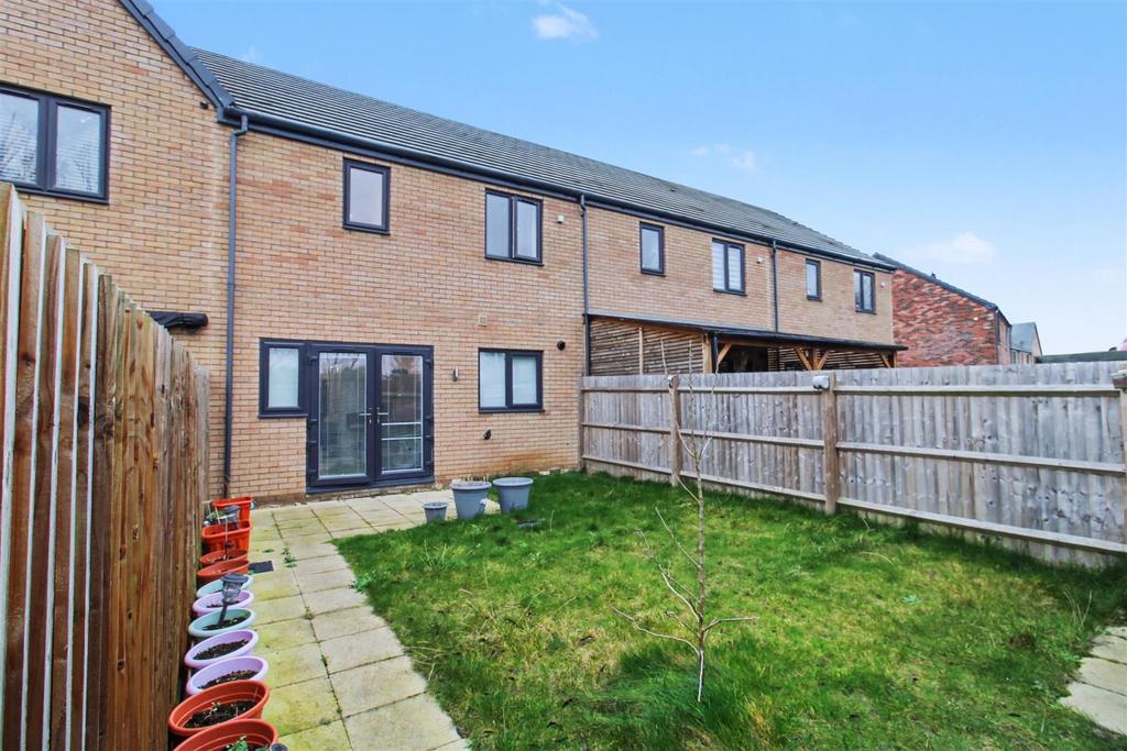 Rear of Property