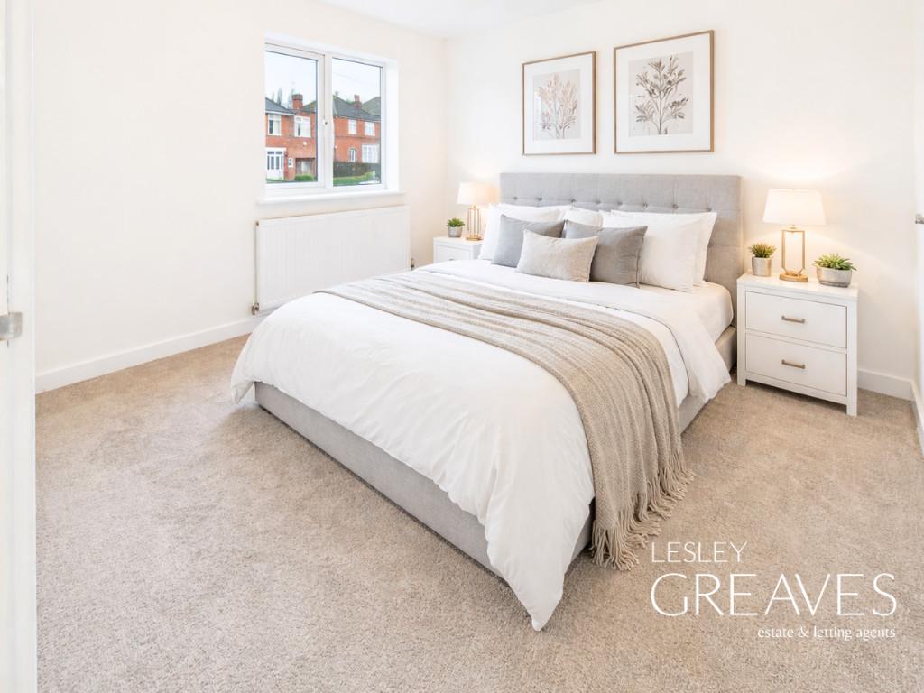 Virtually Staged Bedroom One