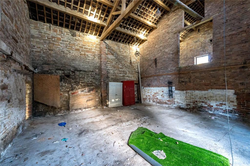 Stone Barn Interior