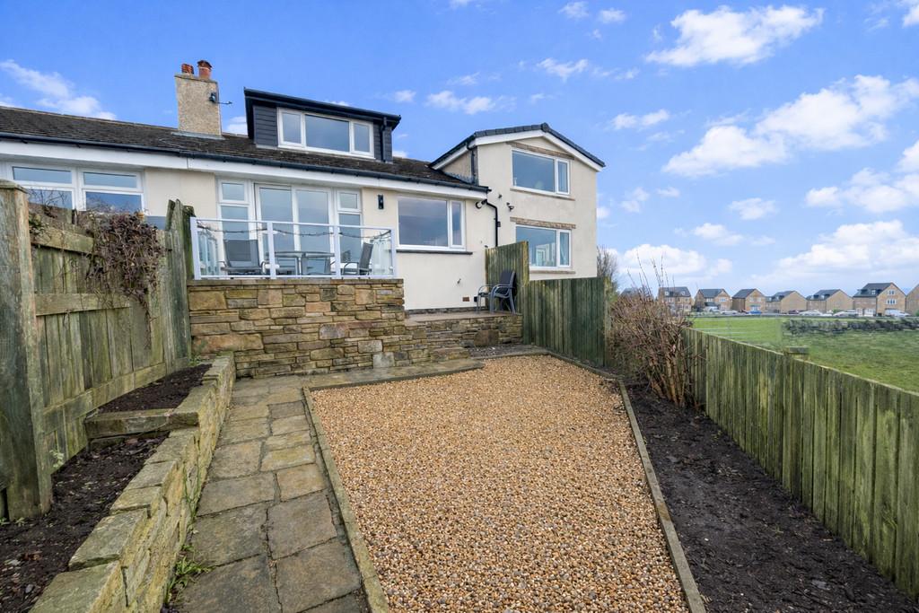 Back of property