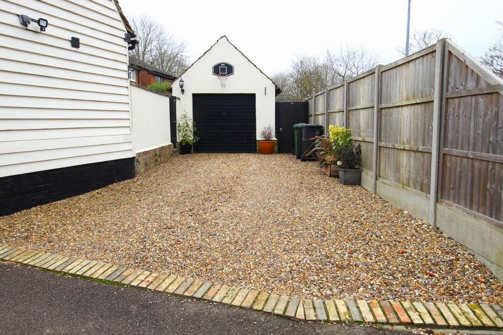 Garage driveway
