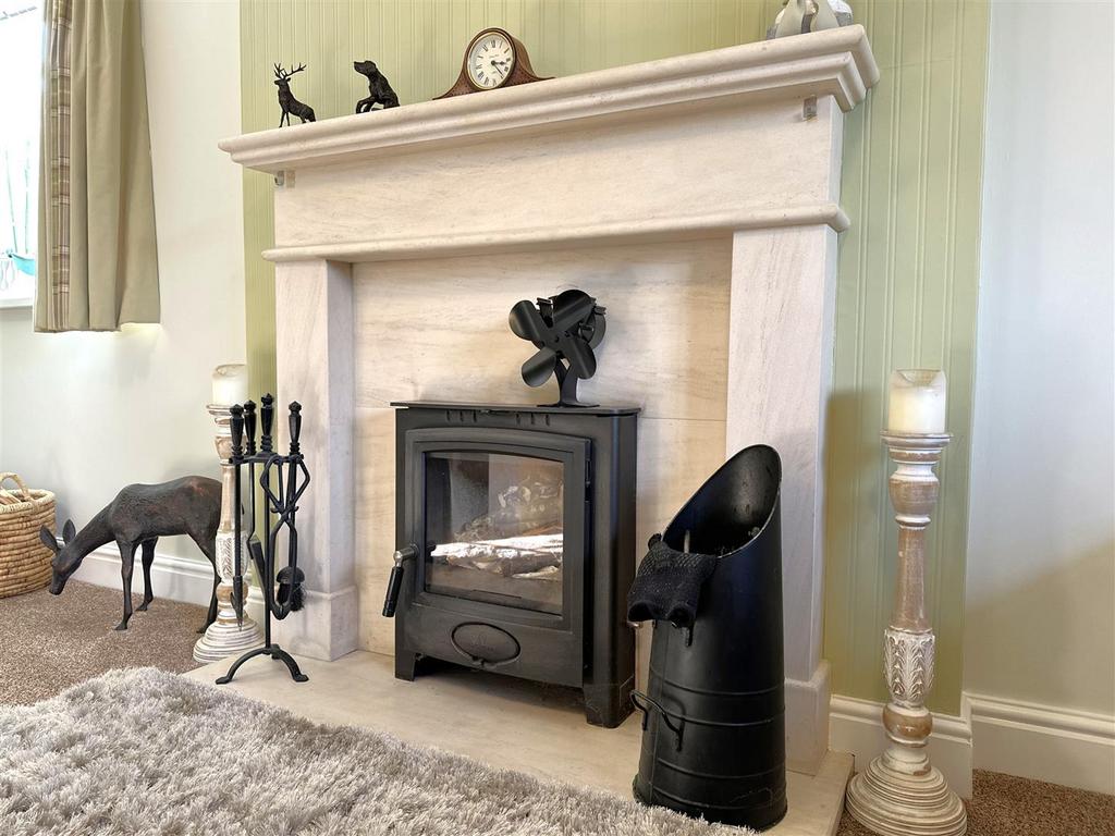 Feature Fireplace & Inset Log Burner 632