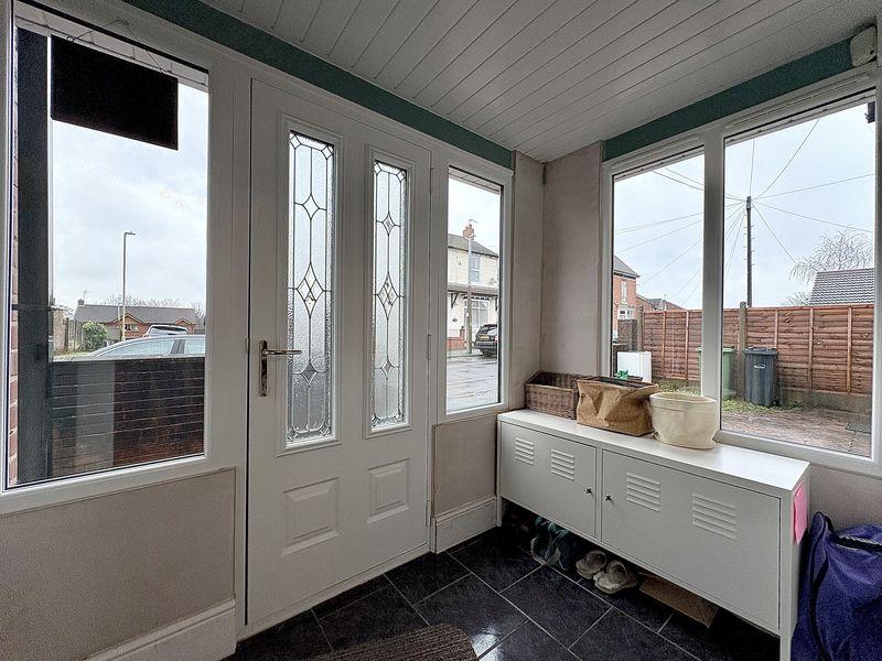 Entrance porch