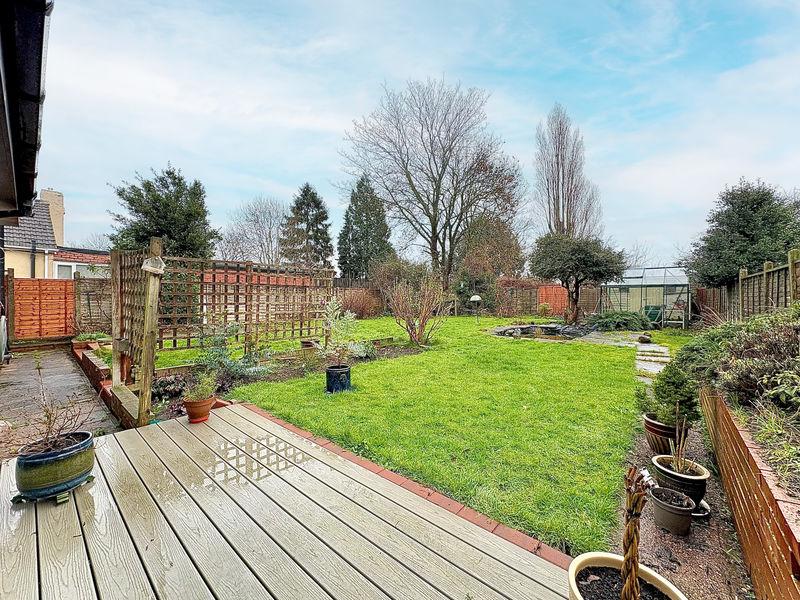 Rear garden