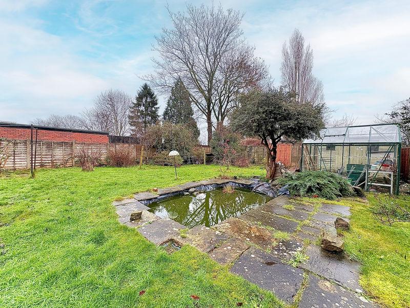 Rear garden