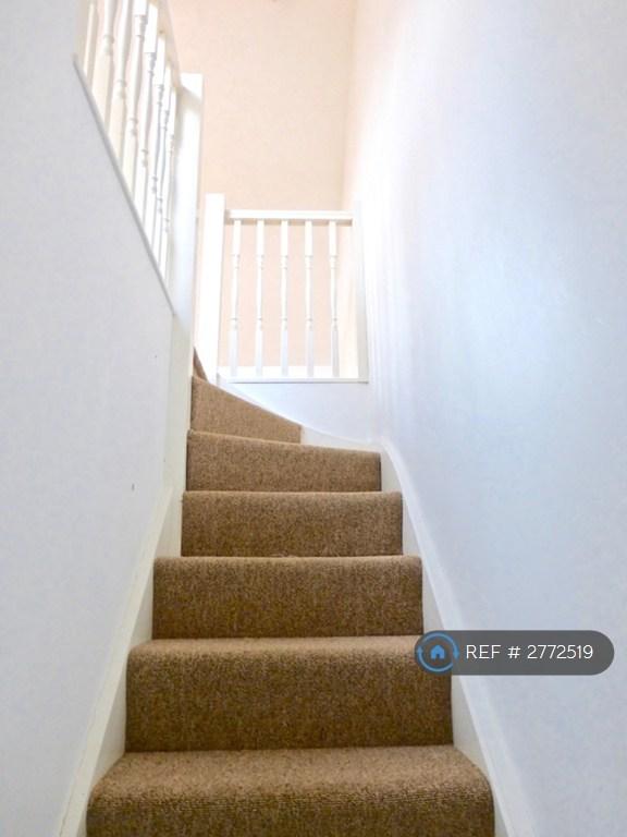 Stairs To Attic Room