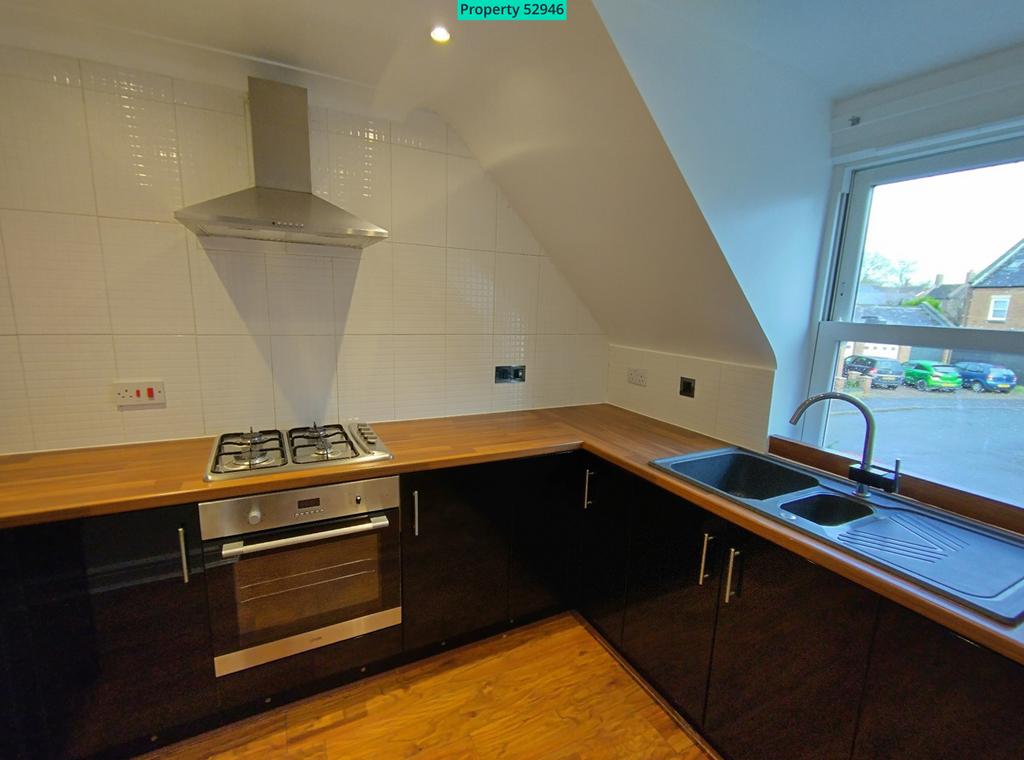 Kitchen with open front aspect