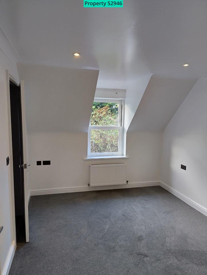 Bedroom One (double) with walk in wardrobe.