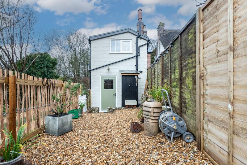 Rear of property