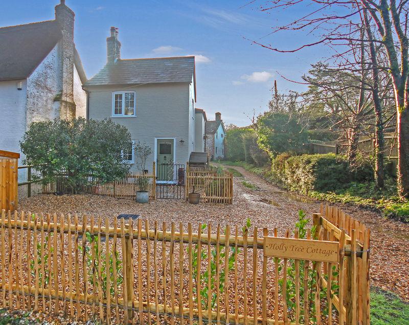 Front of cottage