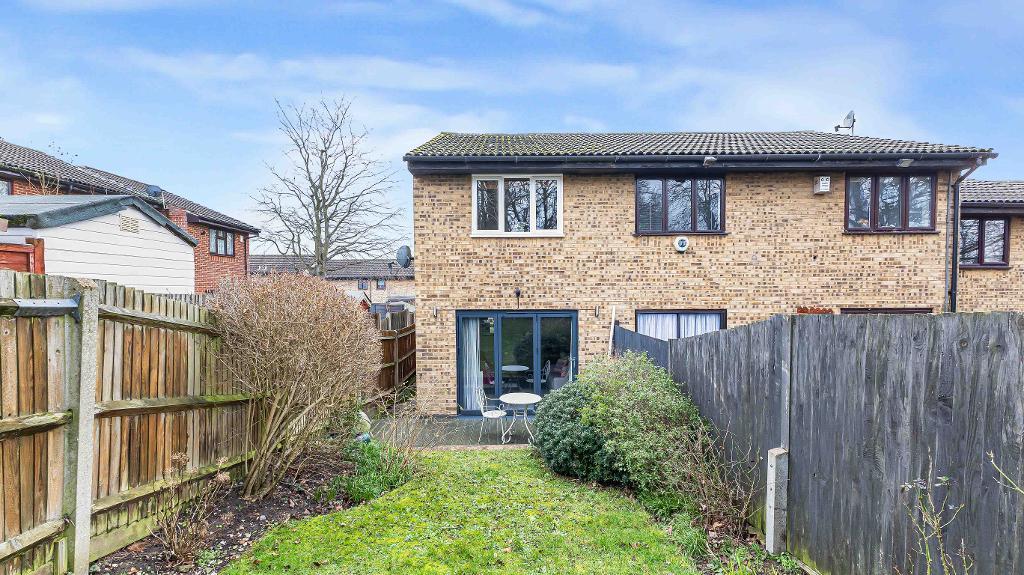 Rear of property