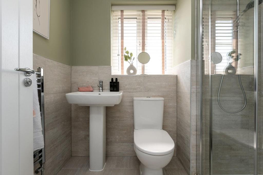 The main bedroom boasts an energy-efficient...