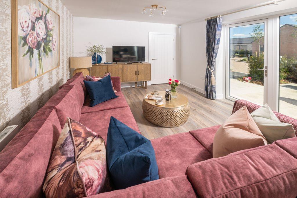 Show home lounge