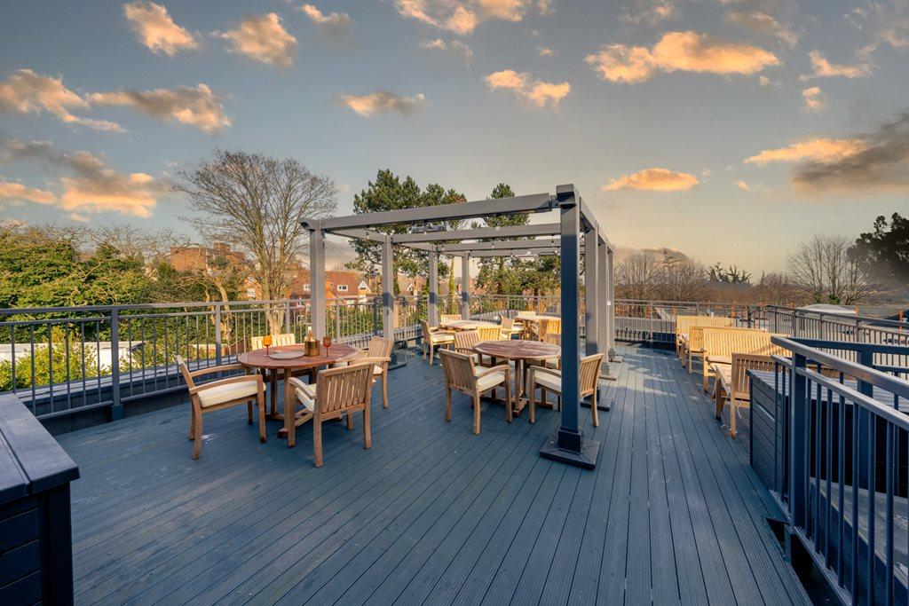 Powell House - Roof Terrace outside